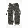 Брюки VINTAGE FATIGUES TROUSERS (washed black camo)